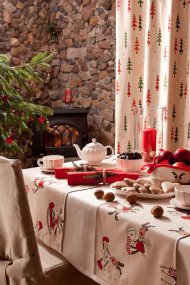 Boże Narodzenie, dekoracje świąteczne stołu